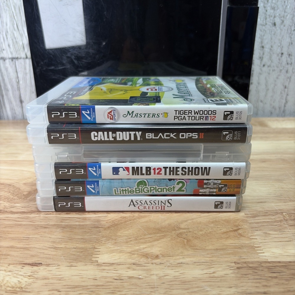 Sony PlayStation 3 PS3 CECHL01 Console Tested With 6 Games - Picture 2 of 11